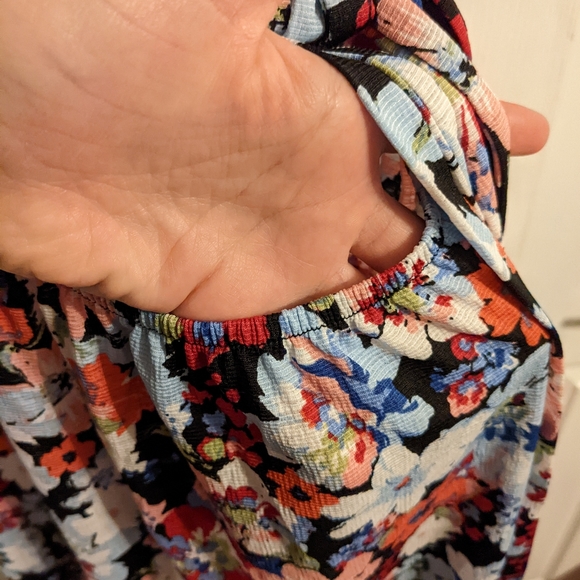 NWT Suzy Shier Open Back Floral Dress, Size Small - Picture 2 of 8